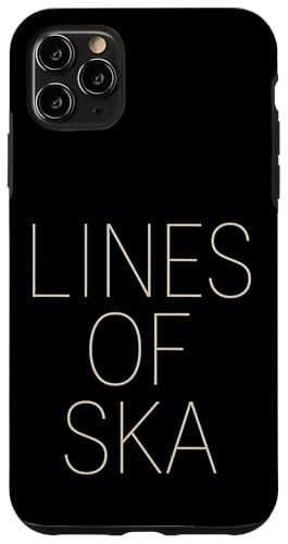 Linien von Ska Hülle für iPhone 11 Pro Max Linien von Ska Hülle für iPhone 11 Pro Max von Offbeat Two Tone Rocksteady Reggae Skanking music