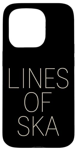 Linien von Ska Hülle für iPhone 15 Pro Linien von Ska Hülle für iPhone 15 Pro von Offbeat Two Tone Rocksteady Reggae Skanking music