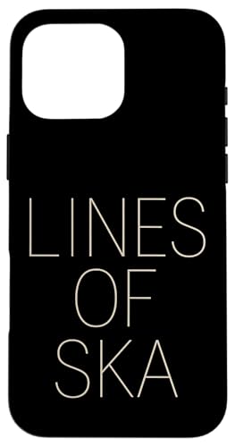 Linien von Ska Hülle für iPhone 16 Pro Max von Offbeat Two Tone Rocksteady Reggae Skanking music