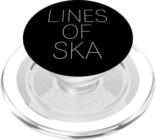 Linien von Ska PopSockets PopGrip für MagSafe Linien von Ska PopSockets PopGrip für MagSafe von Offbeat Two Tone Rocksteady Reggae Skanking music