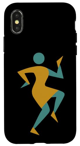 Moderne Ska-Tänzerin Hülle für iPhone X/XS Moderne Ska-Tänzerin Hülle für iPhone X/XS von Offbeat Two Tone Rocksteady Reggae Skanking music