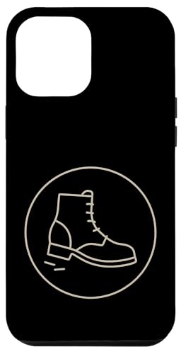 Monoline Stiefelabzeichen Hülle für iPhone 12 Pro Max Monoline Stiefelabzeichen Hülle für iPhone 12 Pro Max von Offbeat Two Tone Rocksteady Reggae Skanking music