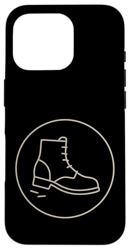 Monoline Stiefelabzeichen Hülle für iPhone 16 Pro Monoline Stiefelabzeichen Hülle für iPhone 16 Pro von Offbeat Two Tone Rocksteady Reggae Skanking music