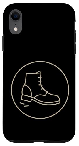 Monoline Stiefelabzeichen Hülle für iPhone XR Monoline Stiefelabzeichen Hülle für iPhone XR von Offbeat Two Tone Rocksteady Reggae Skanking music