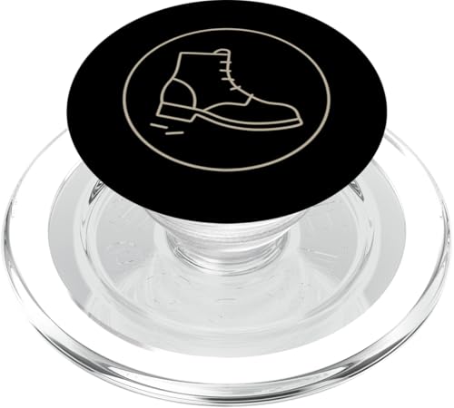 Monoline Stiefelabzeichen PopSockets PopGrip für MagSafe Monoline Stiefelabzeichen PopSockets PopGrip für MagSafe von Offbeat Two Tone Rocksteady Reggae Skanking music