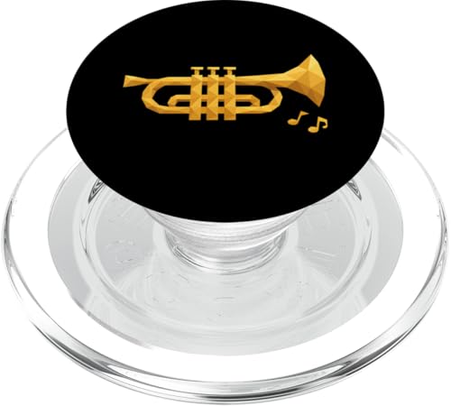 Niedrige Poly-Trompete PopSockets PopGrip für MagSafe Niedrige Poly-Trompete PopSockets PopGrip für MagSafe von Offbeat Two Tone Rocksteady Reggae Skanking music