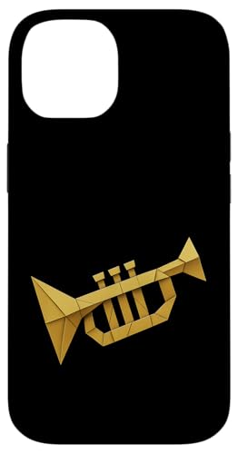 Origami Trompete Ska Hülle für iPhone 14 Origami Trompete Ska Hülle für iPhone 14 von Offbeat Two Tone Rocksteady Reggae Skanking music