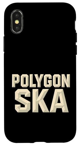 Polygon Ska Hülle für iPhone X/XS Polygon Ska Hülle für iPhone X/XS von Offbeat Two Tone Rocksteady Reggae Skanking music