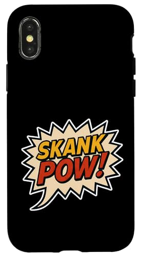 Schurke Pow! Hülle für iPhone X/XS Schurke Pow! Hülle für iPhone X/XS von Offbeat Two Tone Rocksteady Reggae Skanking music