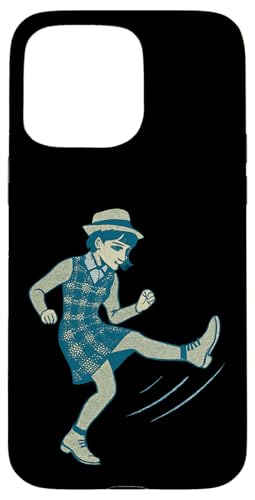 Siebdruck-Tänzerin Hülle für iPhone 15 Pro Max von Offbeat Two Tone Rocksteady Reggae Skanking music
