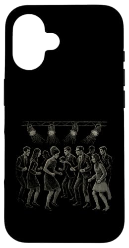 Ska Crowd Sketch Hülle für iPhone 16 Ska Crowd Sketch Hülle für iPhone 16 von Offbeat Two Tone Rocksteady Reggae Skanking music