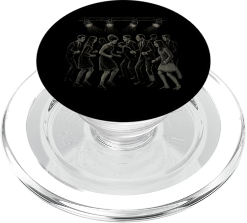 Ska Crowd Sketch PopSockets PopGrip für MagSafe Ska Crowd Sketch PopSockets PopGrip für MagSafe von Offbeat Two Tone Rocksteady Reggae Skanking music