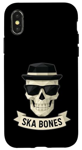 Skabones Hülle für iPhone X/XS Skabones Hülle für iPhone X/XS von Offbeat Two Tone Rocksteady Reggae Skanking music