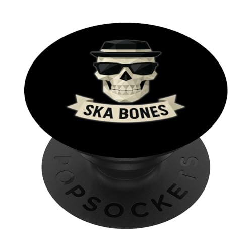 Skabones PopSockets Klebender PopGrip Skabones PopSockets Klebender PopGrip von Offbeat Two Tone Rocksteady Reggae Skanking music