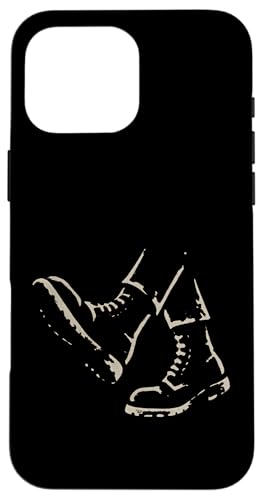 Skank Stiefel-Schablone Hülle für iPhone 16 Pro Max Skank Stiefel-Schablone Hülle für iPhone 16 Pro Max von Offbeat Two Tone Rocksteady Reggae Skanking music