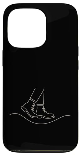 Skanking Boots Line Art Hülle für iPhone 13 Pro von Offbeat Two Tone Rocksteady Reggae Skanking music