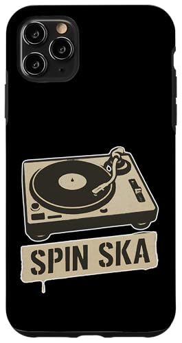 Spin Ska Plattenspieler Hülle für iPhone 11 Pro Max Spin Ska Plattenspieler Hülle für iPhone 11 Pro Max von Offbeat Two Tone Rocksteady Reggae Skanking music