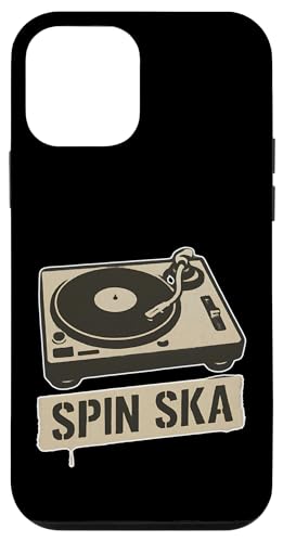 Spin Ska Plattenspieler Hülle für iPhone 12 mini Spin Ska Plattenspieler Hülle für iPhone 12 mini von Offbeat Two Tone Rocksteady Reggae Skanking music