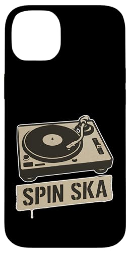 Spin Ska Plattenspieler Hülle für iPhone 14 Plus Spin Ska Plattenspieler Hülle für iPhone 14 Plus von Offbeat Two Tone Rocksteady Reggae Skanking music