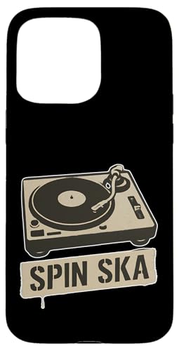 Spin Ska Plattenspieler Hülle für iPhone 15 Pro Max Spin Ska Plattenspieler Hülle für iPhone 15 Pro Max von Offbeat Two Tone Rocksteady Reggae Skanking music