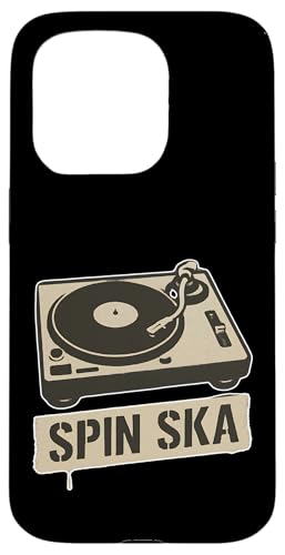 Spin Ska Plattenspieler Hülle für iPhone 15 Pro von Offbeat Two Tone Rocksteady Reggae Skanking music