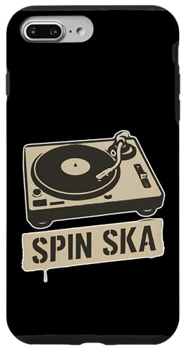 Spin Ska Plattenspieler Hülle für iPhone 7 Plus/8 Plus Spin Ska Plattenspieler Hülle für iPhone 7 Plus/8 Plus von Offbeat Two Tone Rocksteady Reggae Skanking music