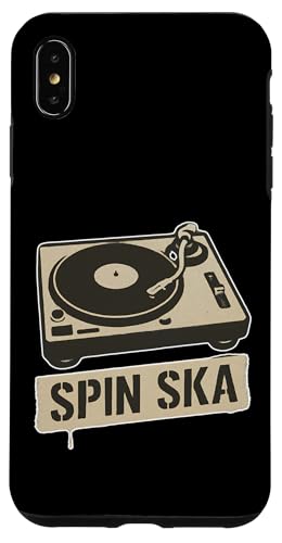 Spin Ska Plattenspieler Hülle für iPhone XS Max Spin Ska Plattenspieler Hülle für iPhone XS Max von Offbeat Two Tone Rocksteady Reggae Skanking music