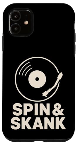 Spin und Skank Vinyl Hülle für iPhone 11 Spin und Skank Vinyl Hülle für iPhone 11 von Offbeat Two Tone Rocksteady Reggae Skanking music