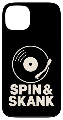 Spin und Skank Vinyl Hülle für iPhone 13 Spin und Skank Vinyl Hülle für iPhone 13 von Offbeat Two Tone Rocksteady Reggae Skanking music