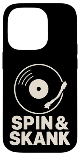 Spin und Skank Vinyl Hülle für iPhone 14 Pro von Offbeat Two Tone Rocksteady Reggae Skanking music