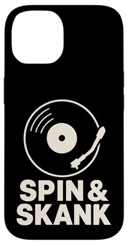 Spin und Skank Vinyl Hülle für iPhone 14 Spin und Skank Vinyl Hülle für iPhone 14 von Offbeat Two Tone Rocksteady Reggae Skanking music