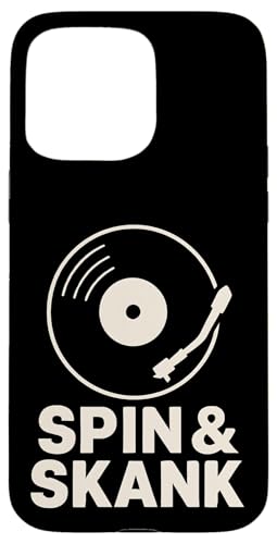 Spin und Skank Vinyl Hülle für iPhone 15 Pro Max Spin und Skank Vinyl Hülle für iPhone 15 Pro Max von Offbeat Two Tone Rocksteady Reggae Skanking music