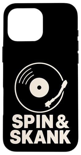 Spin und Skank Vinyl Hülle für iPhone 16 Pro Max Spin und Skank Vinyl Hülle für iPhone 16 Pro Max von Offbeat Two Tone Rocksteady Reggae Skanking music