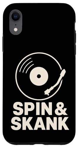 Spin und Skank Vinyl Hülle für iPhone XR Spin und Skank Vinyl Hülle für iPhone XR von Offbeat Two Tone Rocksteady Reggae Skanking music