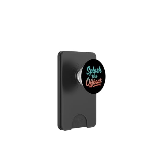 Splash the Offbeat PopSockets PopWallet für MagSafe Splash the Offbeat PopSockets PopWallet für MagSafe von Offbeat Two Tone Rocksteady Reggae Skanking music