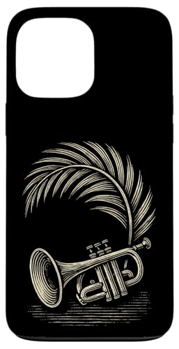 Trompetenpalme mit Holzschnitt Hülle für iPhone 13 Pro Max Trompetenpalme mit Holzschnitt Hülle für iPhone 13 Pro Max von Offbeat Two Tone Rocksteady Reggae Skanking music