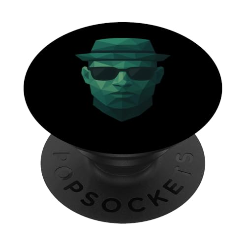 Unhöflicher Junge mit niedrigem Poly-Anteil PopSockets Klebender PopGrip von Offbeat Two Tone Rocksteady Reggae Skanking music