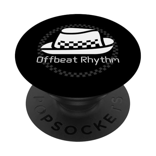Unkonventioneller Rhythmus PopSockets Klebender PopGrip Unkonventioneller Rhythmus PopSockets Klebender PopGrip von Offbeat Two Tone Rocksteady Reggae Skanking music