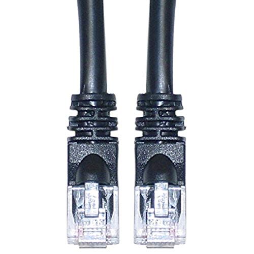 Offex Cat6a Ethernet-Patchkabel, Knickschutztülle, 500 MHz, 91 cm, Schwarz (OF-13X6-02203) von Offex