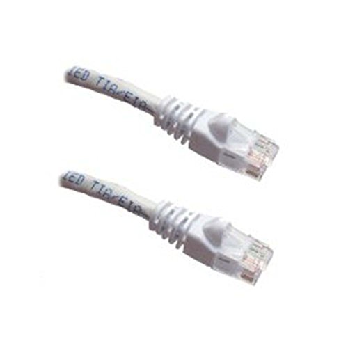 Offex Ethernet-Netzwerk-Patchkabel (OF-CAT5WH-75, Knickschutztülle, 2,5 m) Weiß von Offex
