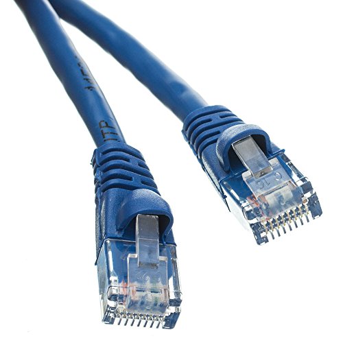 offex CAT5e Ethernet Patchkabel, snagless,/Molded Boot, 200-foot, blau (of-10 X 6–061200) von Offex