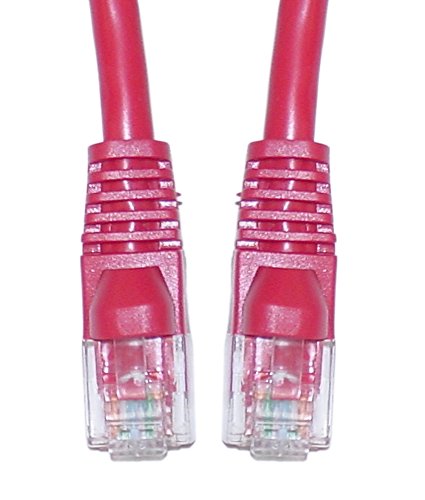 offex CAT5e rot Ethernet, Crossover-Kabel, snagless,/Molded Boot, 100 '(of-10 X 6–337hd) von Offex