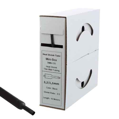 Offgridtec 10m Schrumpfschlauch mit Kleber 3mm>1mm schwarz Ratio 3:1 Offgridtec 10m Schrumpfschlauch mit Kleber 3mm>1mm schwarz Ratio 3:1 von Offgridtec