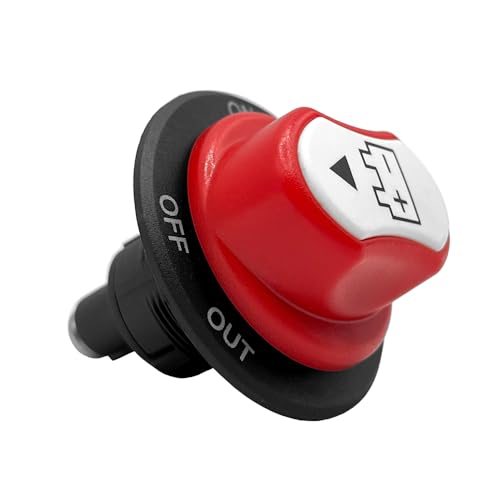 Offgridtec Batterietrennschalter 48V 50A M4 Rot Schwarz von Offgridtec