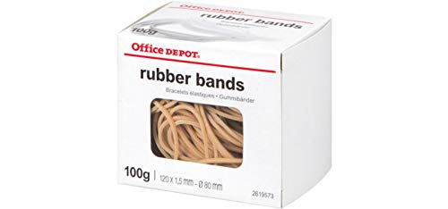 Office Depot Bandes caoutchouc Ø 80 mm 1,5 x 120 mm 100 g von Office Depot