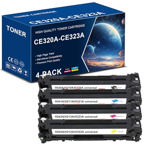 Office Ink Toner Ersatz für CE320A CE321A CE322A CE323A 128A Tonerkartusche für ProCM1411fn / CM1412tn / CM1415fnw / CM1413FN / CM1415FN / M1416FNW / CM1417FNW 4 Farbe von Office Ink Toner