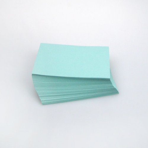 Office Line Karteikarten, 500 Stück, blau, 190 g, DIN A6, blanko, Art.Nr.: 770277 von Office Line