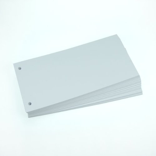 Office Line Trennstreifen, weiß, 190 g, 2-fach gelocht, Format: 23,0 x 11,0 cm, 100 Stück, Art.Nr.: 770217 von Office Line