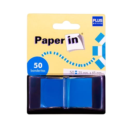 PLUS Büro Papier in – Spender 50 Flaggen, blau von Plus Office