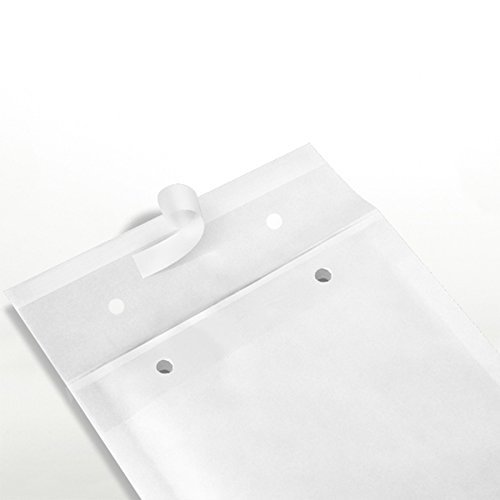 400 x Luftpolstertaschen Gr. G/7 (250x350 mm) DIN A4+ C4 WEISS - Marken-Qualität von OfficeKing® von OfficeKing